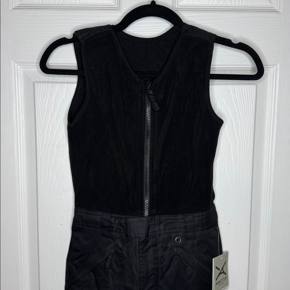 Arctix Kids Attached Stretch Fleece Vest w/Adjustable Shoulder Straps Bib Sz XS